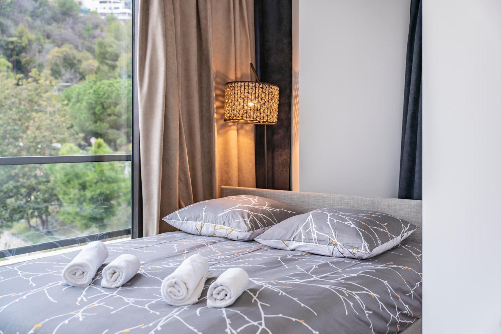보솔레이 5mn Monaco - Vue mer - Parking - Piscine - BB 아파트 외부 사진